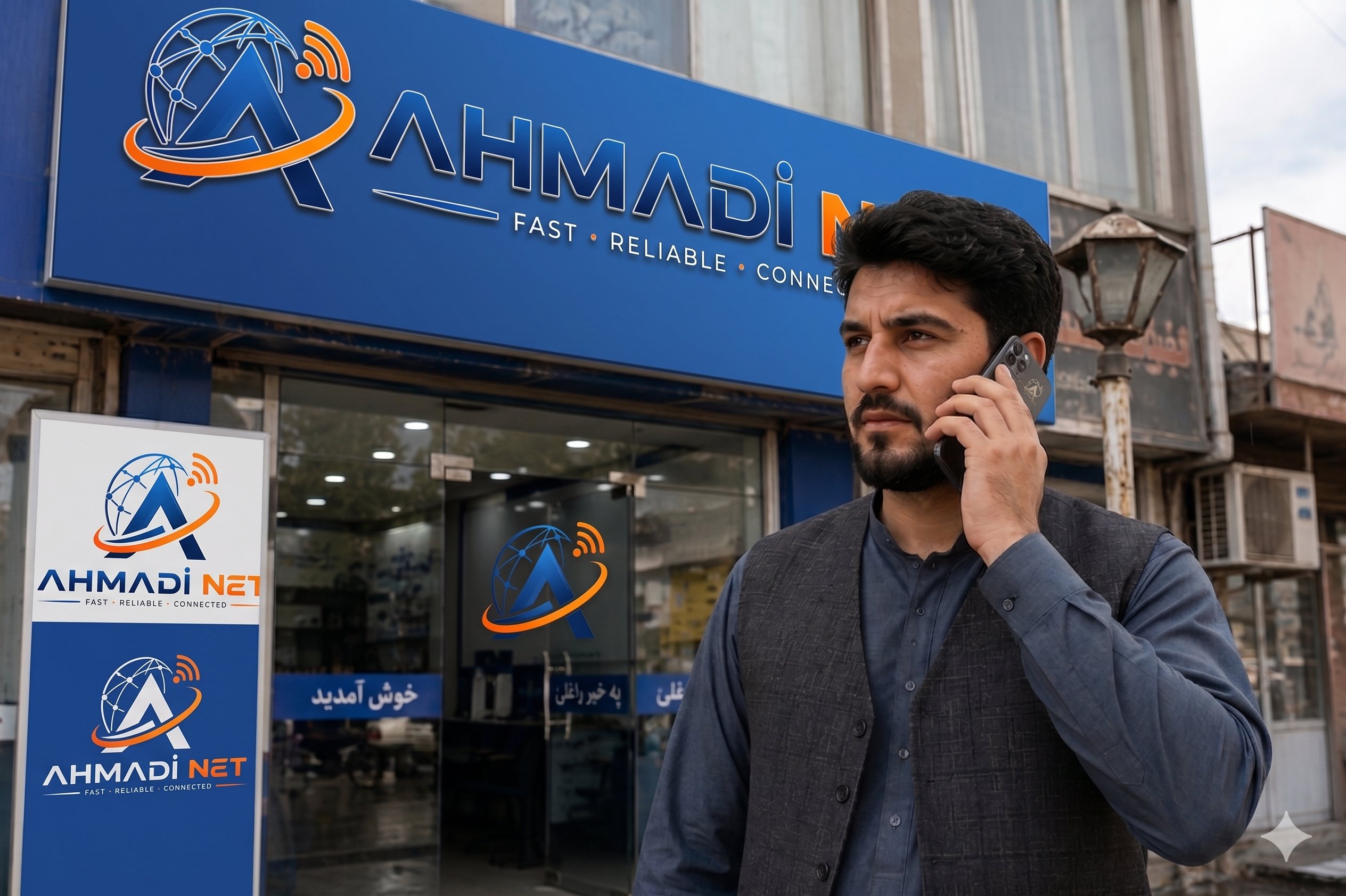 Telefonla konuşan kullanıcı